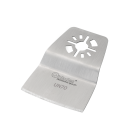 Qblades UN70 segmentmes bol - 52 mm - RVS - universeel