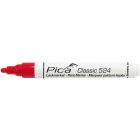 Pica Lakmarker 524/40 2-4 mm ronde tip rood