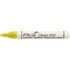 Pica Lakmarker 524/40 2-4 mm ronde tip geel