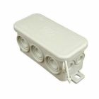 OBO Universele kabeldoos - 80x43x34 mm - kunststof grijs - IP55 - FD10S