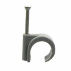 Tack Universele spijkerclip - 16-19 mm - grijs - 100 stuks - 37284