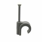 Tack Universele spijkerclip - 8-10 mm - grijs - 100 stuks - 37280