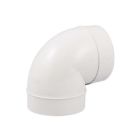 Nedco Bocht Ø 150 mm 90º - kunststof wit - 660.041.00