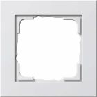 Gira 021122 Afdekraam 1-voudig - E2 - zuiver wit mat