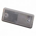 WAS Reflector wit - 96x42 mm - opschroefbaar + zelfklevend