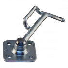 Hevu Tools Beugelsluiting 60x60 mm nr. 0 - links - verzinkt