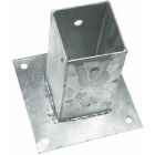 GB Paalhouder met plaat 121x121x150 mm thermisch verzinkt - 17252121