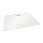 Color Expert Aandrukspatel trapezium 23 cm - kunststof wit - 95885010