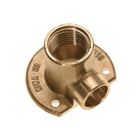 Bonfix 90540 Messing Muurplaat laag - 3/8" binnen x 12 mm