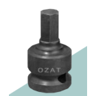 Ozat Krachtdop 1/2" inbus