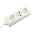 VB Tafelcontactdoos - 3-voudig - 1,5 meter 3x1,0 mm² - wit - 41250