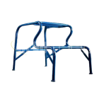 Hevu Tools Stucadoorstrap - 2 treden - staal - blauw gepoedercoat