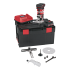 Flex CER 18.0-EC/2.5 Set Accu Kanten- en bovenfrees - 2x 18V, 2.5 Ah accu - L-BOXX® - 531635