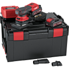 Flex OSE 2-80 18-EC/2.5 Set Set Accu Vlakschuurmachine met toerentalregeling - 2x 18V, 2.5 Ah - L-BOXX® - 532086