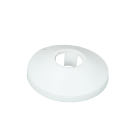 Mac Lean buis rozet - Ø15 mm - wit - 2 stuks - 0700107