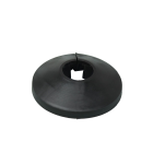 Mac Lean buis rozet - Ø22 mm - zwart - 2 stuks - 0700116