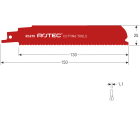 Rotec Reciprozaagblad RC670 - 525.0670
