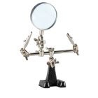 Weller WLACCHHB-02EU Houder Derde Hand vergrootglas met 2 klemmen