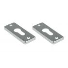 Ami Afdekrozet profielcilinder tbv kastslot - geperst aluminium - RZ PC AF