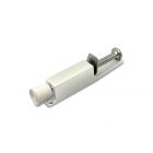Dulimex Deurvastzetter voetstift - zamac wit