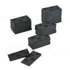 Mac Lean Spietjes / wiggen - 60x30x5 mm - kunststof - 20 stuks - 0700002