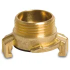 Profec Geka snelkoppeling buitendraad - messing