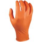 M-Safe Grippaz® 246 Handschoen - nitril - oranje - 50 stuks