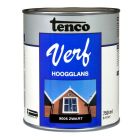 TencoVerf Dekkend hoogglans - zwart RAL 9005 - 750 ml - 11270202
