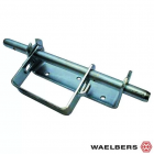 Waelbers Varkenshokgrendel met busje - grijs - staal - 1213.05