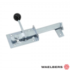 Waelbers Tuinheksluiting smal - blauw gepassiveerd - staal - 130201.05