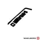 Waelbers Grondgrendel set zwaar 600 mm - zwart - 136807.75