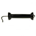 Koltec Poortgreep zwart - RVS/INOX - 162-80019