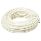 Hevu Tools Snoer afgeplat - 2 x 0,75 mm² - 20 meter - H03VVH2-F - wit