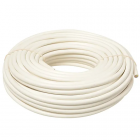 Hevu Tools Snoer rond - 2 x 0,75 mm² - 20 meter - VMVL H03VV-F - wit