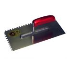 Schwan 204016 Plakspaan 2-zijdig getand 6 mm - 280x130 mm - gehard staal - houten handvat