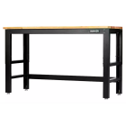 Bunker Werkbank in hoogte verstelbaar - houten werkblad - 155 cm - 28089