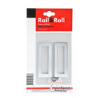 Mac Lean Rail & Roll handgreep ALU rechthoek pakket - 3070462
