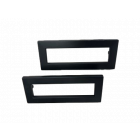 Mac Lean Rail & Roll handgreep rechthoek pakket - mat zwart - 3070464
