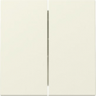 Gira 329501 Wip dubbel - crème wit glanzend