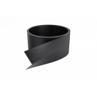 Smart Profile L-hoekprofiel - 2,5x2,5cm/2,6m - zwart - PVC