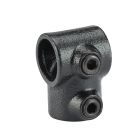 Mac Lean Koppelstuk T-doorvoer Ø42 mm - staal gegalvaniseerd zwart - 3400500