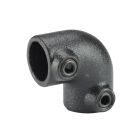 Mac Lean Koppelstuk hoekstuk 90° Ø42 mm - staal gegalvaniseerd zwart - 3400502