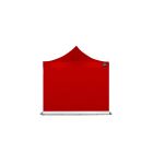 Grizzly GO-WORK Doorwerktent zijwand - 3 meter - rood - GOWZ3R