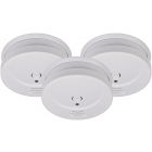 Brennenstuhl RM C 9010 rookmelder set - 3 stuks - 85 dB - verwisselbare batterij - 1290080003