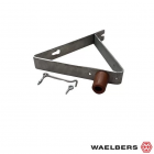 Waelbers Deurvanger 55° - 280x245x240 mm - grijs - staal - 414313.01