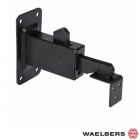 Waelbers Deurvastzetter muurmodel - zwart - 414327.05