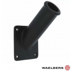 Waelbers Vlaggenstokhouder - zwart - aluminium - 418907.01