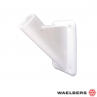 Waelbers Vlaggenstokhouder - wit - kunststof - 418919.01