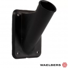 Waelbers Vlaggenstokhouder - zwart - kunststof - 418929.01