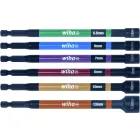 Wiha 7044C Magnetische dopsleutels / dopbitset met kleurcodering - 150 mm - 6-delig - 47035